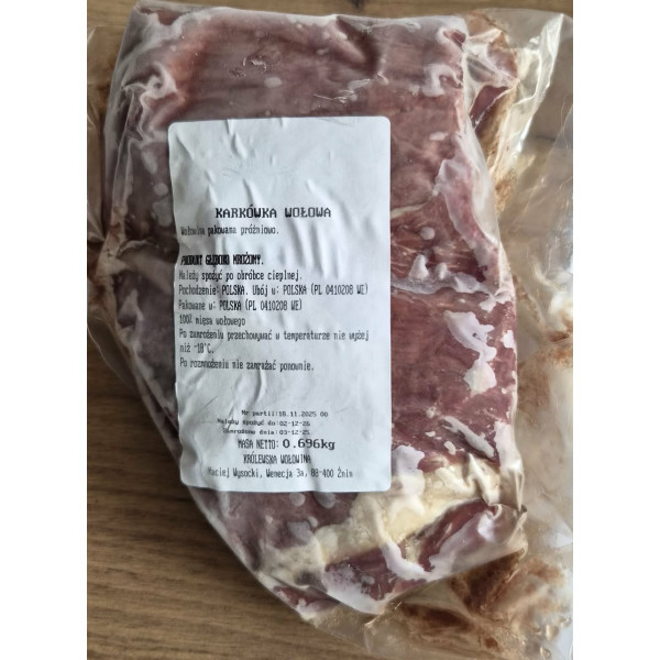 Karkówka 0,696 kg ( produkt głęboko mrożony)